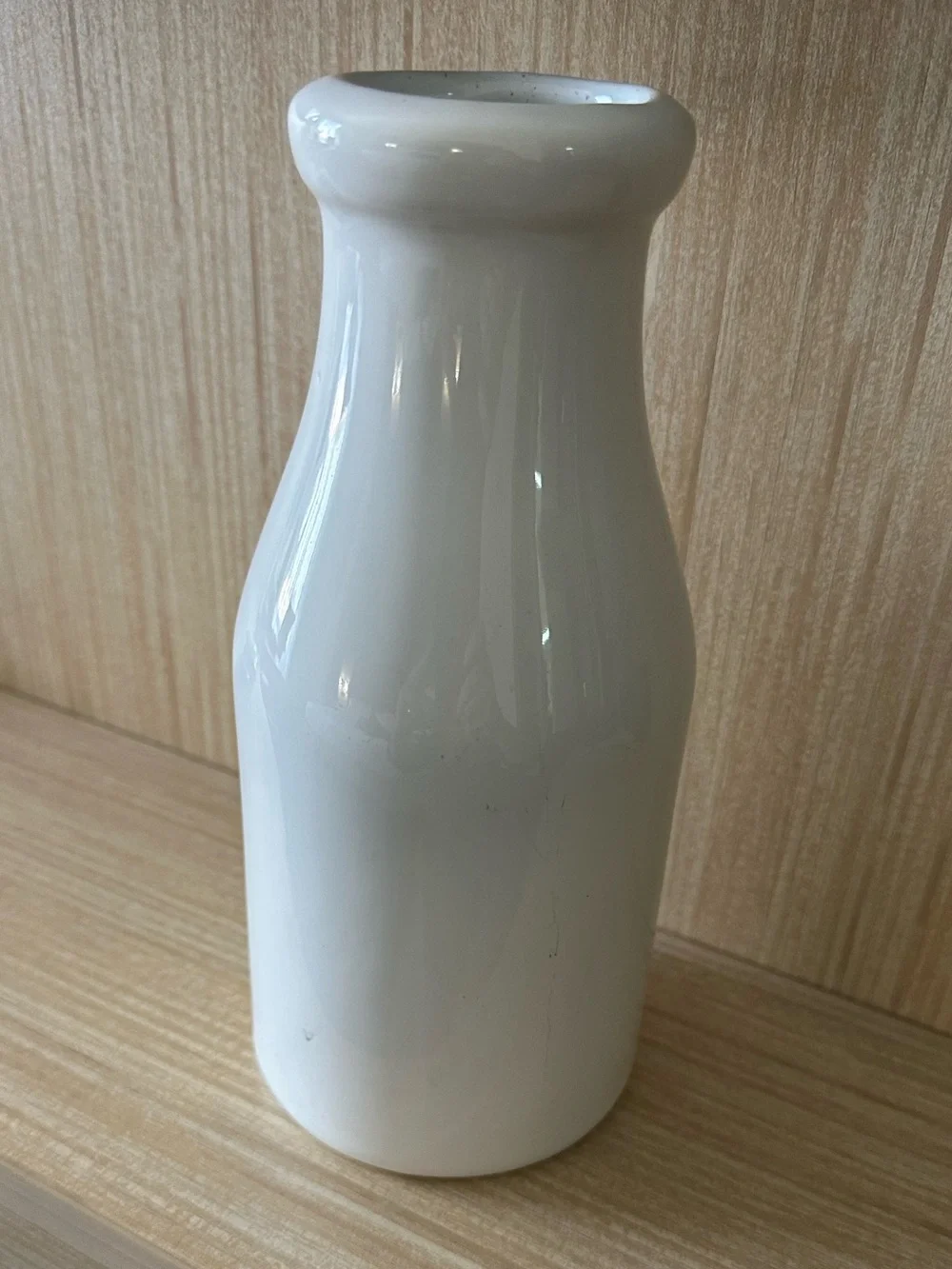 Ceramic • white vase • heavyweight